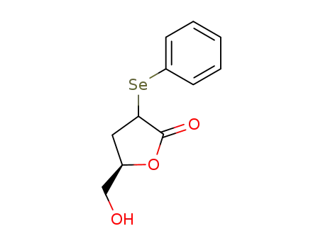 Molecular Structure of 112775-65-2 ((5R)-phenylseleno-5-methyldihydro-2(3H)-furanone)
