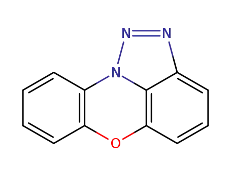 Molecular Structure of 202-27-7 ([1,2,3]triazolo[4,5,1-<i>kl</i>]phenoxazine)