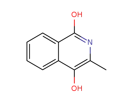 Molecular Structure of 5423-95-0 (4-hydroxy-3-methylisoquinolin-1(2H)-one)
