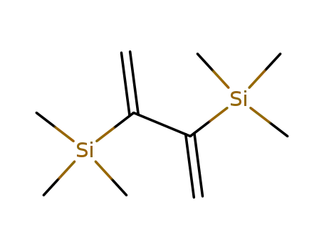 Molecular Structure of 22472-36-2 (trimethyl-(3-trimethylsilylbuta-1,3-dien-2-yl)silane)