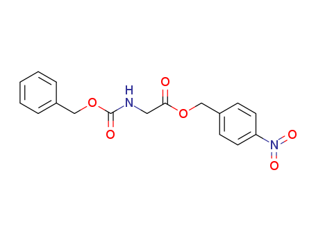 Glycine, N-[(phenylmethoxy)carbonyl]-, (4-nitrophenyl)methyl ester