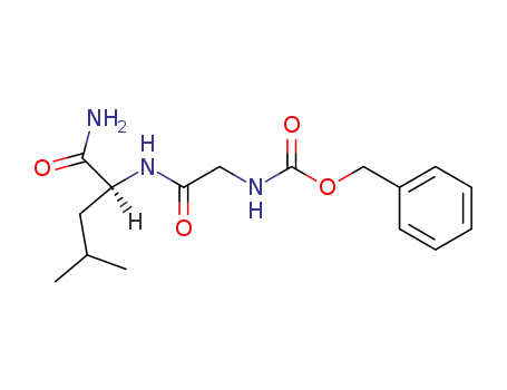 Molecular Structure of 7535-72-0 (Z-GLY-LEU-NH2)