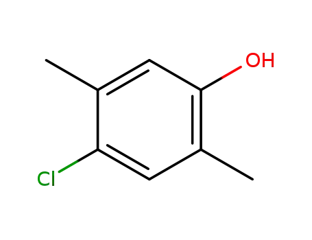 Molecular Structure of 1124-06-7 (4-chloro-2,5-xylenol)