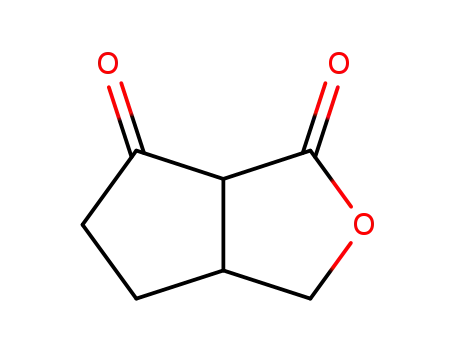 Molecular Structure of 79402-15-6 (Tetrahydro-cyclopenta[c]furan-1,6-dione)