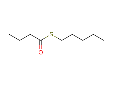 Molecular Structure of 2432-53-3 (Butyric acid, thio-, S-pentyl ester)