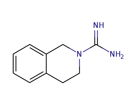 Molecular Structure of 1131-64-2 (debrisoquine)