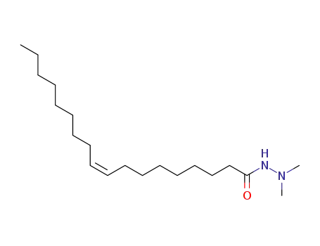 Molecular Structure of 914805-17-7 (octadec-9-enoic acid <i>N</i>',<i>N</i>'-dimethyl-hydrazide)