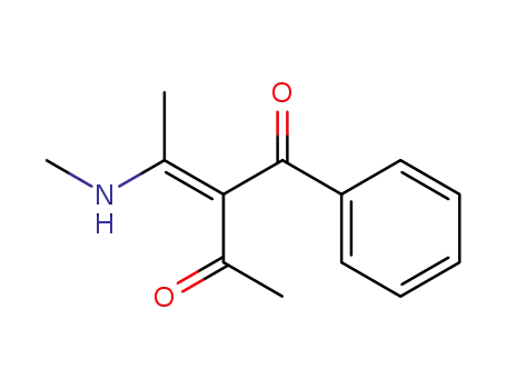 3-benzoyl-4-(methylamino)-3-penten-2-one