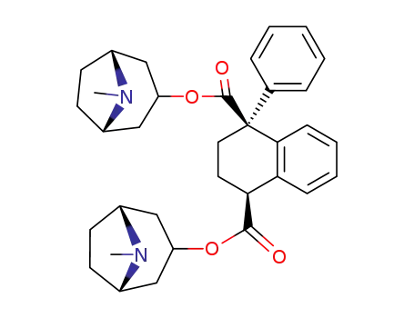 bis(8-methyl-8-azabicyclo[3.2.1]oct-3-yl) 1,2,3,4-tetrahydro-1-phenylnaphthalene-1,4-dicarboxylate