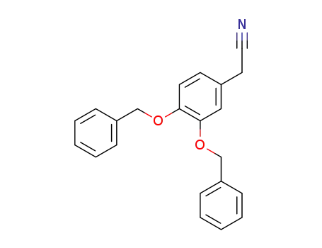 Molecular Structure of 1699-60-1 (3,4-DIBENZYLOXYPHENYLACETONITRILE)