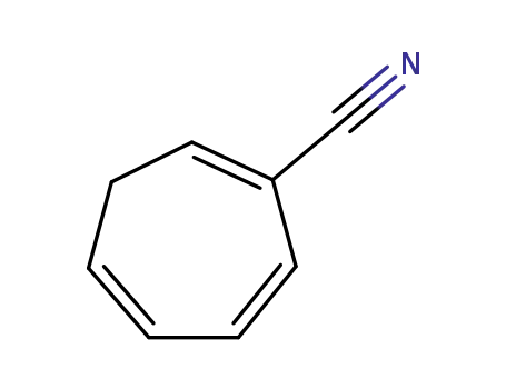 Molecular Structure of 19052-84-7 (2-cyanocycloheptatriene)