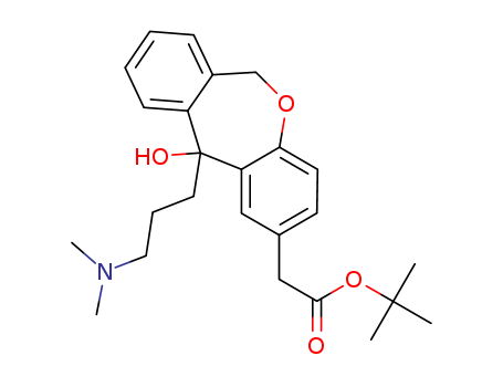 tert-butyl2-(11-(3-(dimethylamino)propyl)-11-hydroxy-6,11-dihydrodibenzo[b,e]oxepin-2-yl)acetate