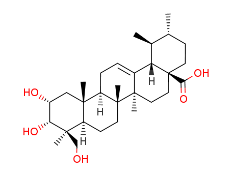 2,3,24-Trihydroxy-12-ursen-28-oic acid