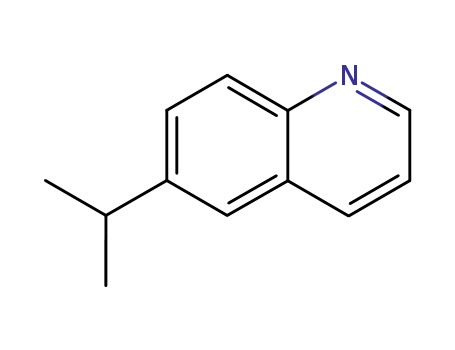 Molecular Structure of 135-79-5 (6-ISOPROPYLQUINOLINE)