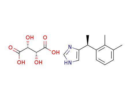 (S)-4-(1-(2,3-dimethylphenyl)ethyl)-1H-imidazole tartrate salt