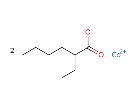 Molecular Structure of 136-52-7 (Cobalt bis(2-ethylhexanoate))