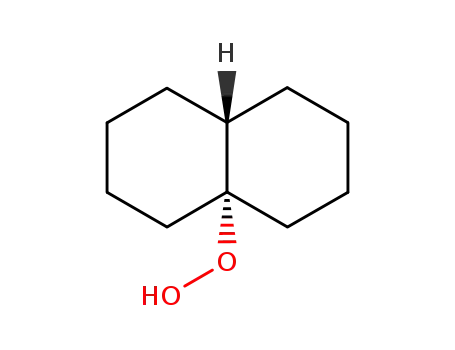 Molecular Structure of 26581-25-9 (octahydronaphthalen-4a(2H)-yl hydroperoxide)