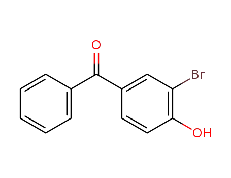 Molecular Structure of 89899-44-5 (Methanone, (3-bromo-4-hydroxyphenyl)phenyl-)