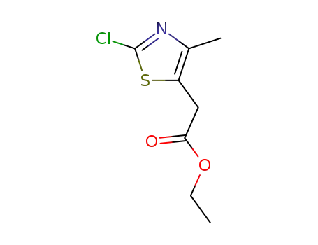 (2-chloro-4-methyl-thiazol-5-yl)-acetic acid ethyl ester