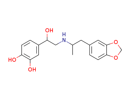 1,2-Benzenediol,4-[2-[[2-(1,3-benzodioxol-5-yl)-1-methylethyl]amino]-1-hydroxyethyl]-