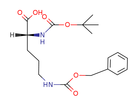 D-Ornithine,N2-[(1,1-dimethylethoxy)carbonyl]-N5-[(phenylmethoxy)carbonyl]-