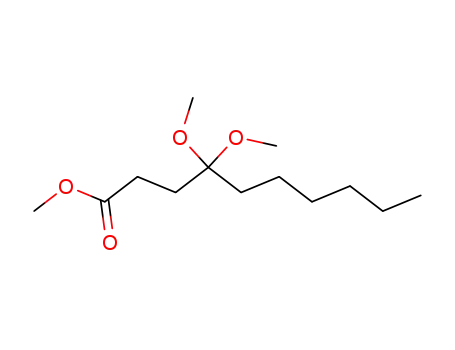 4,4-Dimethoxy-decanoic acid methyl ester