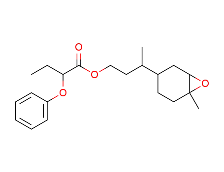 Butanoic acid, 2-phenoxy-,
3-(6-methyl-7-oxabicyclo[4.1.0]hept-3-yl)butyl ester
