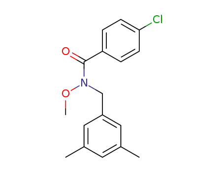 N-(3,5-dimethylbenzyl)-N-methoxy-4-chlorobenzamide