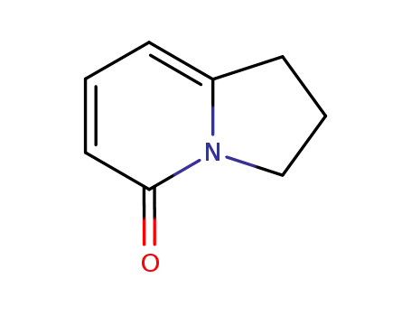 Molecular Structure of 101773-62-0 (5(1H)-Indolizinone, 2,3-dihydro-)