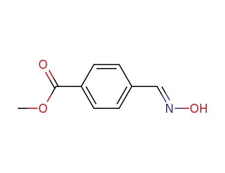 Molecular Structure of 168699-41-0 (methyl 4-[(1E)-(hydroxyimino)methyl]benzoate)