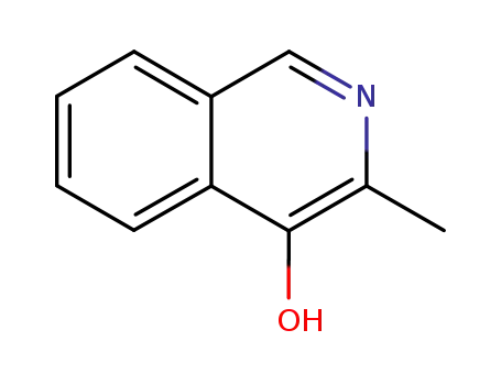 Molecular Structure of 3336-53-6 (3-METHYLISOQUINOLIN-4-OL)