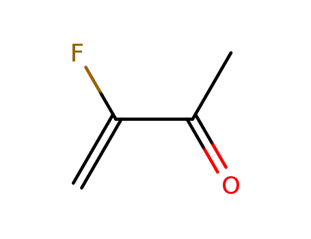 Molecular Structure of 2372-98-7 (α-Fluorovinylmethyl ketone)