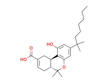 6H-Dibenzo[b,d]pyran-9-carboxylicacid, 3-(1,1-dimethylheptyl)-6a,7,10,10a-tetrahydro-1-hydroxy-6,6-dimethyl-,(6aR,10aR)-