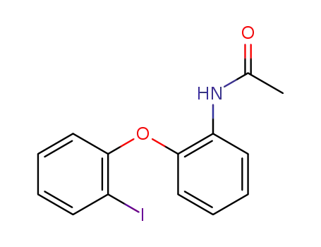 Molecular Structure of 1370030-52-6 (N-[2-(2-iodophenoxy)phenyl]acetamide)