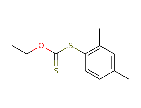 Molecular Structure of 89816-81-9 (2,4-dimethylphenyl ethyl xanthate)