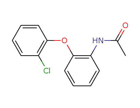 Molecular Structure of 873977-74-3 (N -(2-(2-chlorophenoxy)phenyl)acetamide)