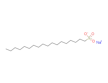 Molecular Structure of 13893-34-0 (1-OCTADECANESULFONIC ACID SODIUM SALT)