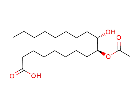 (R*,R*)-9-acetoxy-10-hydroxyoctadecanoic acid