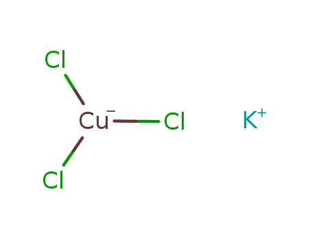 Molecular Structure of 13877-25-3 (potassium trichlorocuprate(1-))