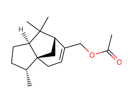 1H-3a,7-Methanoazulene-6-methanol, 2,3,4,7,8,8a-hexahydro-3,8,8-trimethyl-, acetate, (3R,3aS,7R,8aS)-