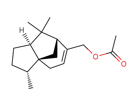 1H-3a,7-Methanoazulene-6-methanol, 2,3,4,7,8,8a-hexahydro-3,8,8-trimethyl-, acetate, (3R,3aS,7R,8aS)-