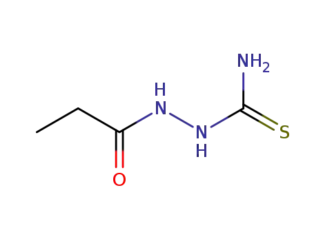 Molecular Structure of 20953-13-3 (Propanoic acid, 2-(aminothioxomethyl)hydrazide)