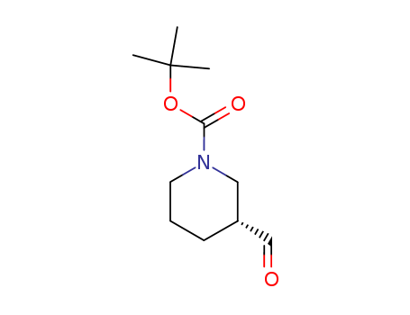1-Piperidinecarboxylicacid, 3-formyl-, 1,1-dimethylethyl ester, (3R)-