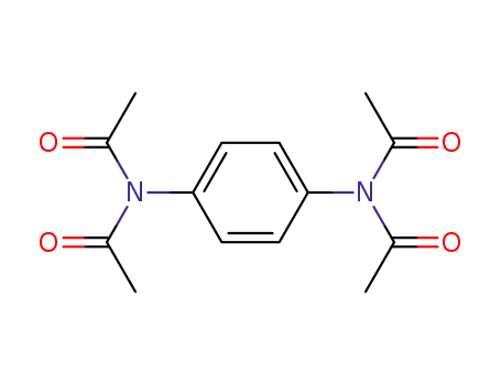 Molecular Structure of 54009-65-3 (<i>N</i>,<i>N</i>'-<i>p</i>-phenylene-bis-diacetamide)