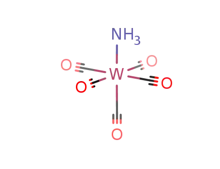 Molecular Structure of 15133-64-9 (Tungsten,amminepentacarbonyl-, (OC-6-22)-)