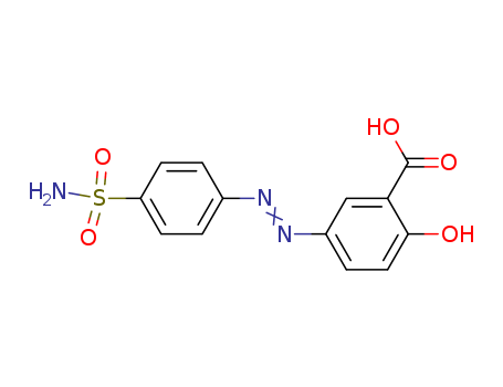 Benzoic acid,5-[2-[4-(aminosulfonyl)phenyl]diazenyl]-2-hydroxy-