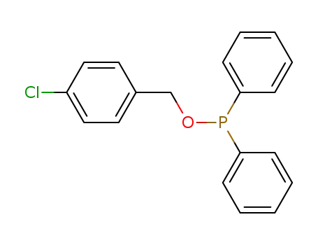 Molecular Structure of 910212-97-4 (4-chlorobenzyl diphenylphosphinite)