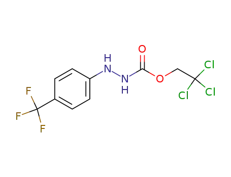 N'-(4-Trifluoromethyl-phenyl)-hydrazinecarboxylic acid 2,2,2-trichloro-ethyl ester