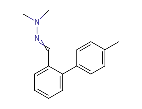 Molecular Structure of 1404116-53-5 (4′-methyl-[1,1′-biphenyl]-2-carbaldehyde N,N-dimethylhydrazone)