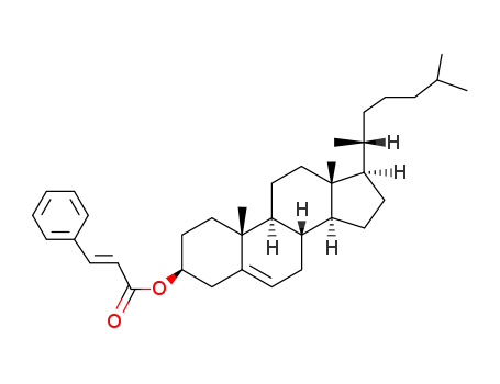 Molecular Structure of 50305-81-2 (CHOLESTEROL TRANS-CINNAMATE)
